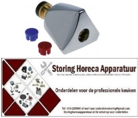 499.5400.17 - Standaard bovendeel met greep draad 3/8" H 15-21mm koud-/warmwater