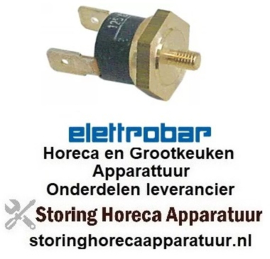 353390129 -Clixonthermostaat uitschakeltemp. 125°C 1NC 1-polig 16A aansluiting F6,3 M4  ELETTROBAR