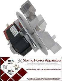 OVEN VENTILATORMOTOR HORECA EN GROOTKEUKEN APPARATUUR REPARATIE, ONDERDELEN