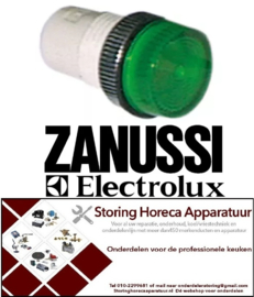 138359126 - Signaallampfitting inbouwmaat ø13mm groen ZANUSSI