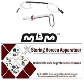 105720630 -Bougie met ontstekingskabel CHEFMATE MBM