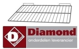 229A65/GF-GN1/1 - Rooster voor elektrische oven GN 1/1 DIAMOND