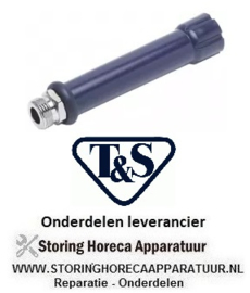 264594279 - Handvat T&S aansluiting blauw voor handdouche BD 3/4"-14 UN OD 1/2"