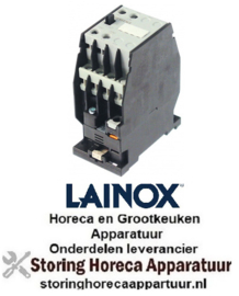 445380644 -Relais 230VAC hulpcontact 1NO/1NC LAINOX