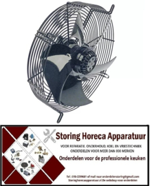 228602009 - Ventilator type R09R-3530HA-4M-4237 ventilatorblad ø 350mm 230V 50/60Hz 130/165W
