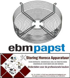VENTILATOR BESCHERMROOSTER HORECA EN GROOTKEUKEN APPARATUUR REPARATIE, ONDERDELEN