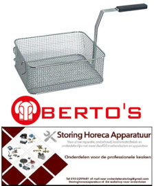 FRITUURMANDEN BERTOS HORECA EN GROOTKEUKEN APPARATUUR REPARATIE ONDERDELEN