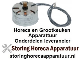 130360131 - Motor CDC tandwiel ø 5,4mm tanden 12 230V draairichting links motor ø 37mm motortype M37LNmotortype M37LN