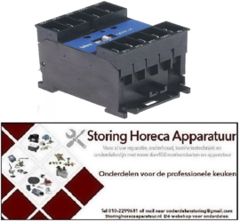 213380416 - Magneetschakelaar relais AC1 16A 230VAC (AC3/400V) 6A/3kW hoofdcontact 3NO hulpcontact 1NO ASCASO
