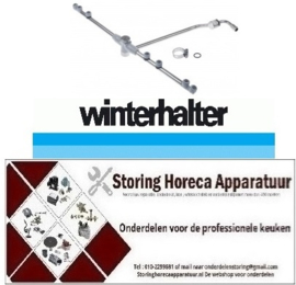 799517535  - Naspoelarm L 460mm sproeiers 7 voor vaatwasser Winterhalter