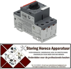 973381142 - Motorbeschermschakelaar type MS225-4.0 instelbereik 2,5-4A (AC3/380V) 1,5kW contact 3NO