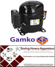 896605183 - Compressor koelmiddel R404A type 3/8HP cilinderinhoud 9,35cm³ CSIR 220-240V GAMKO