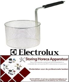 469970439 - Friteusekorf ø 230mm H1 145mm staal verchroomd totale hoogte 270mm ELECTROLUX
