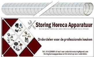 675520686 - Afvoerlang ø 14mm AD ø 20mm L 5m draad versterkt 5 METER