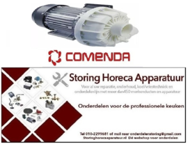 416499251 -Pomp ingang ø 63mm uitgang ø 53mm type 52232350 230V 50Hz fasen 1 0,74kW L 314mm COMENDA