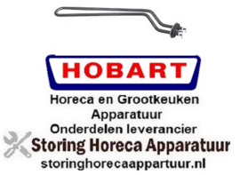 164416294 -Verwarmingselement 610W 440V VC 1 flens 50x26mm L 365mm B 120mm L1 35mm L2 60mm L3 270mm drukflens HOBART