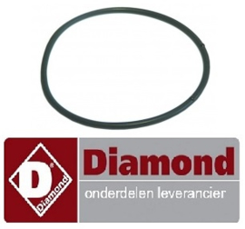 664456040 - Pakking rubber voor afvoer vaatwasser DIAMOND D26EKS-NP