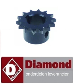 133A96ZH00012 - Kettingtandwiel bakkers trog DIAMOND NT10/G-(230/1)