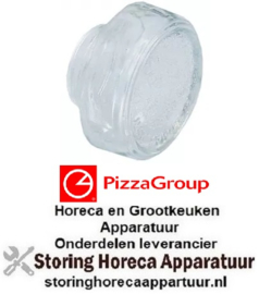 389359661 - Lensnippel draad 32,1 ø 58mm hardglas temp. bestendigheid 350°C PIZZA GROUP