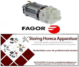218499166 -Pomp ingang ø 28mm uitgang ø 26mm type UP60-414 220-240V 50/60Hz fasen 1 0,25kW L 190mm FAGOR