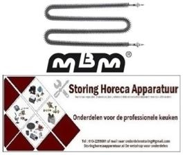 168420330 - Verwarmingselement 2000Watt 240Volt voor MBM