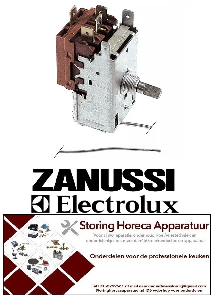 141390212 - Thermostaat  type K61L1500143390212   -11,5°C T koud 22°C ELECTROLUX