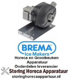 684501519 - Afvoerpomp 30W 220-240V ingang ø 24mm uitgang ø 24mm 50Hz type DPS25-383N HANNING