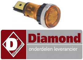 10666304400 - Signaallamp oranje voor Bakplaat DIAMOND E65/PL7T