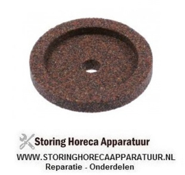 059697783 - Slijpsteen ø 40mm dikte 8mm boring ø 6mm korreling crica met fase, zonder naaf