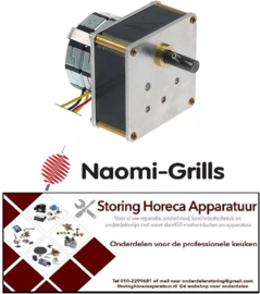 135501648 - Tandwielmotor 230V 50Hz 1U/min schacht ø 8mm voor NAOMI-GRILLS