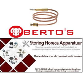 THERMOKOPPEL BERTOS HORECA EN GROOTKEUKEN APPARATUUR  REPARATIE RESERVE ONDERDELEN