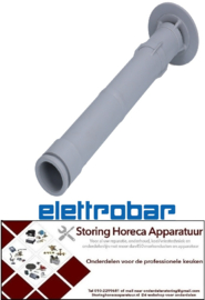 225513180 - Overlooppijp vaatwasser L 287mm ø 38mm vaatwasser ELETTROBAR