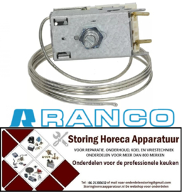 122390545 - Thermostaat RANCO type K50P1125 capillaire 1200mm instelbereik -18 tot +9,5°C
