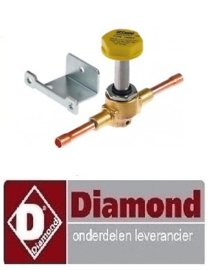 37020410 - Magneetventielhuis HEET GAS voor ijsblokjesmachine  DIAMOND EUROPE : ICE20A