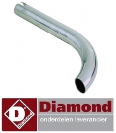 335631.000.00 -  Afvoerpijp Friteuse DIAMOND E65-F10-4T