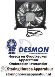 237601358 -Ventilatormotor 12W 230V B 83mm VNT12-20/334 met behuizing 50Hz DESMON