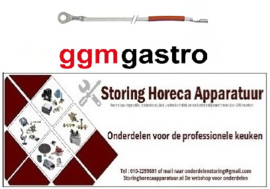 201100186 - Ontstekingskabel kabellengte 600 mm voor friteuse GGM Gastro