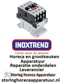 543380714 - Relais AC1 25A 230VAC (AC3/400V) 9A/4,2kW hoofdcontact 3NO hulpcontact 1NO -  Inoxtrend