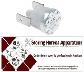 995390974 - Maximaalclixon uitschakeltemp. 130°C 1NC 1-polig 16A aansluiting F6,3
