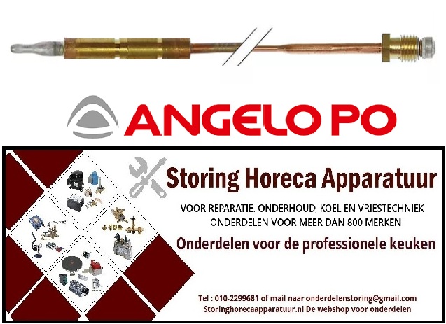731102998 - Thermokoppel M8x1 L 600mm steekhuls ø6,0mm ANGELO-PO