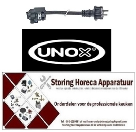 455551263 - Apparaat aansluit kabel 3-polig 16A max. spanning 250 Volt 1,5m voor oven UNOX