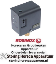 152541878 -Pressostaat stoomregeling drukbereik 0,2-1bar aansluiting 1/4" HONEYWELL drukaansluiting 1/4" ID ROSINOX