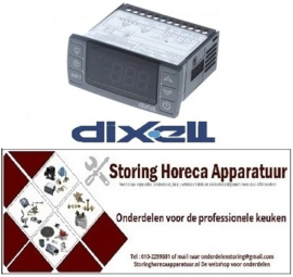 529379665 - Thermostaat  elektronische regelaar DIXELL XR30CX-5N0C1 inbouwmaat 71x29mm 230V spanning AC NTC/PTC