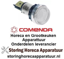 418359021 - Signaallamp ø 12mm 230V transparant COMENDA