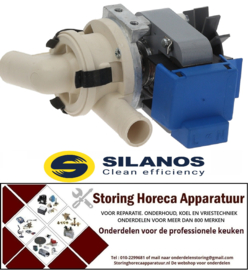 101500971 -Afvoerpomp ingang ø 25mm uitgang ø 22mm 230V 100W 50Hz SILANOS