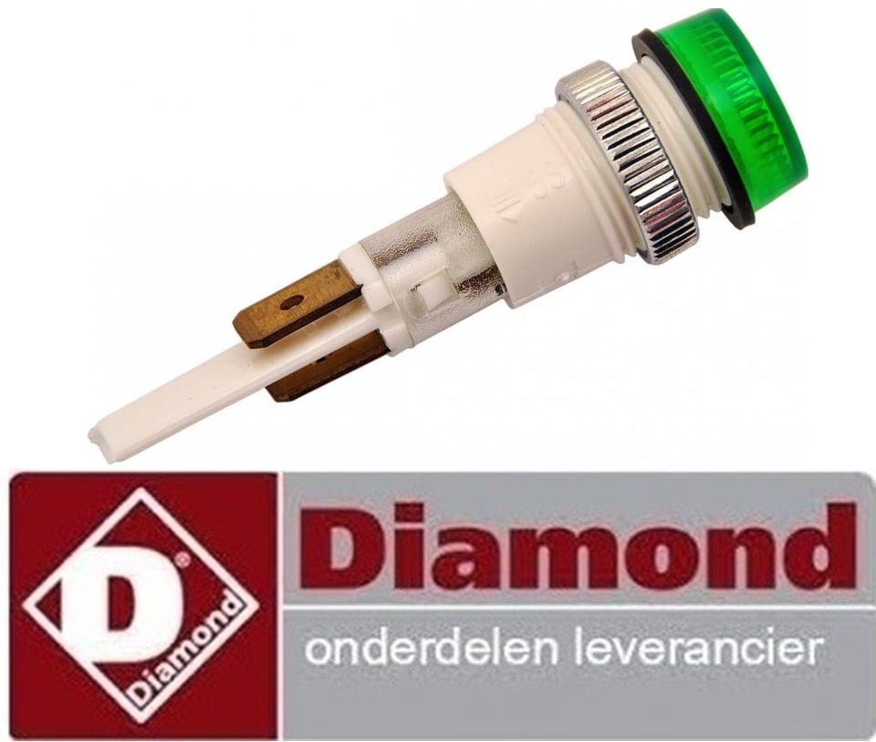 VE145.1664.65 - Signaallamp groen voor friteuse DIAMOND F14+14E/M