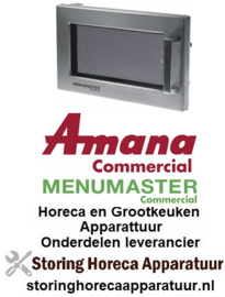 426699370 - Deur L 415mm H 255mm MENUMASTER voor magnetron