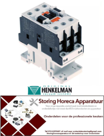 026380722 - Relais AC1 56A 230VAC (AC3/400V) 32A/16kW hoofdcontact 3NO ANGELO-PO