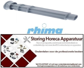 285517188 - Overlooppijp L 215mm ø 40mm voorvaatwasser RHIMA