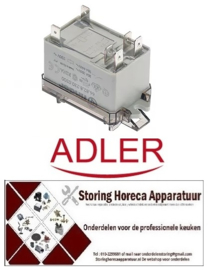 687381230 - Vermogensrelais 230VAC 30A 2NO voor ADLER